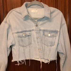 Cropped Denim Jacket